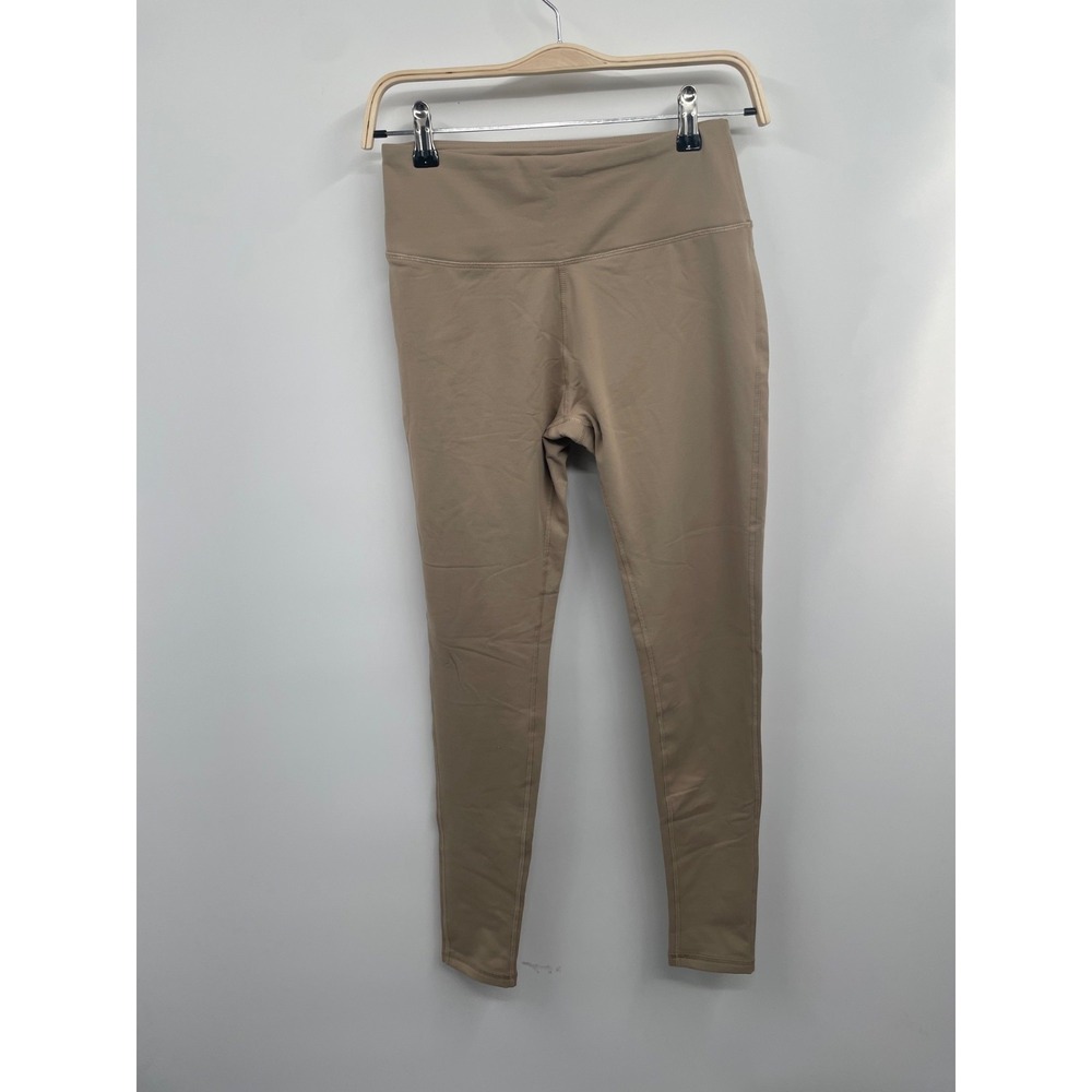 Baleaf Leggings Women's Small Cocoa Creme Thermal Fleece Tummy-Control Tight NWT